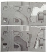 氣體機缸蓋內腔燒結缺陷分析